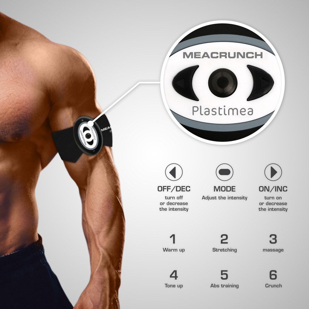 Gymform Total ABS - électrostimulation musculaire